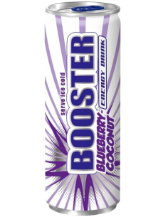 Booster Energy Blueberry Coconut 24 x 330ml DPG