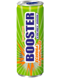 Booster Energy Curuba-Holunderblüte 24 x 330ml DPG