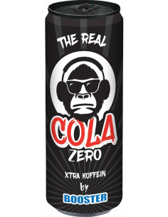 Booster The Real Cola Zero 24 x 330ml DPG