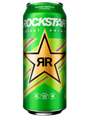 Rockstar Energy Sour Apple 12 x 500ml DPG