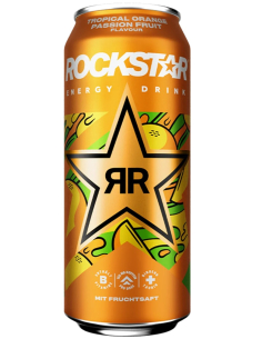 Rockstar Energy Mango Orange 12 x 500ml DPG