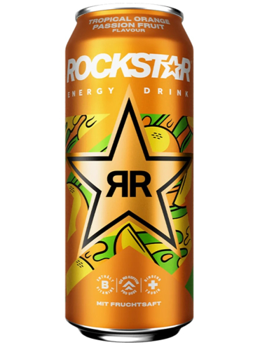 Rockstar Energy Mango Orange 12 x 500ml DPG