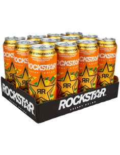 Rockstar Energy Mango Orange 12 x 500ml DPG 2
