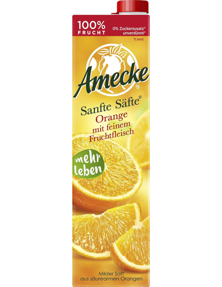Amecke Sanfte Säfte Orange 6 x 1l