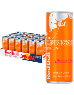 Red Bull Aprikose Erdbeere 24 x 250ml DPG 2