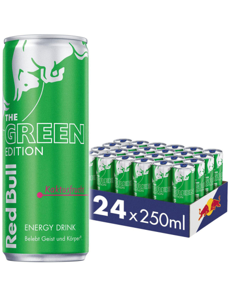 Red Bull Green Edition Kaktusfrucht 24 x 250ml DPG (Preisverhandlung mit Hersteller)