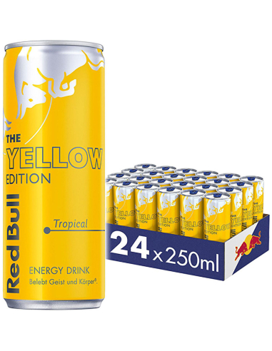 Red Bull Yellow Edition Tropical 24 x 250ml DPG