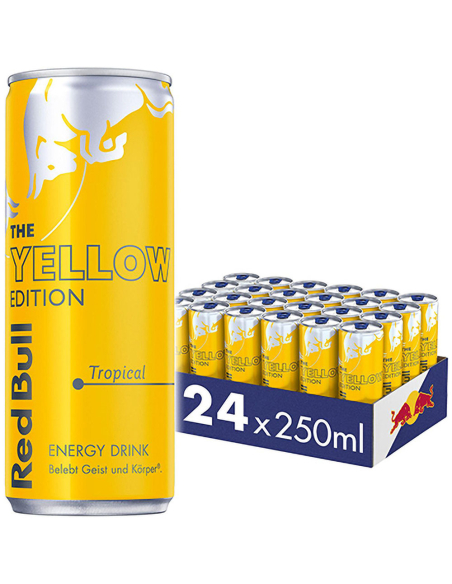 Red Bull Yellow Edition Tropical 24 x 250ml DPG