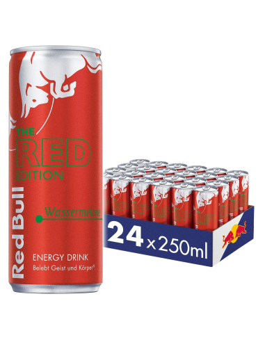 Red Bull Red Edition Wassermelone 24 x 250ml DPG