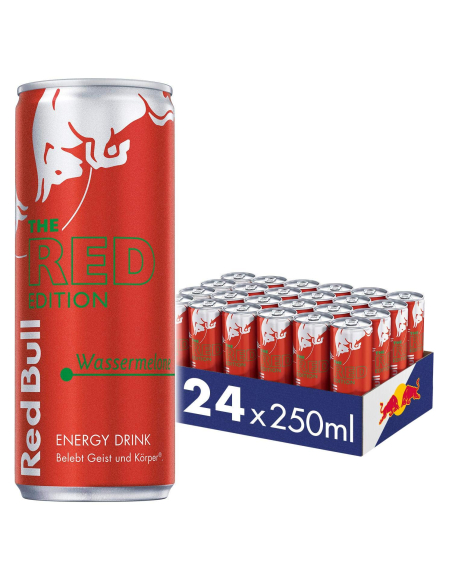 Red Bull Red Edition Wassermelone 24 x 250ml DPG