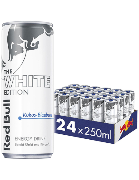 Red Bull White Edition Kokos Blaubeere 24 x 250ml DPG