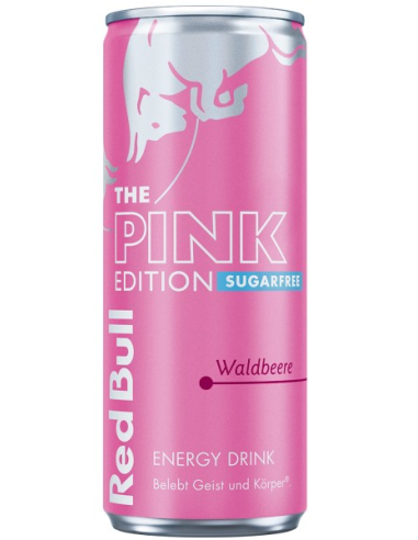 Red Bull Pink Edition Sugarfree 24 x 250ml DPG...