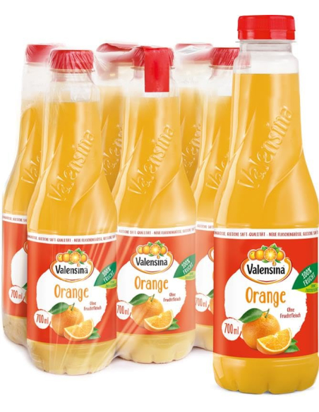 Valensina Orange ohne Fruchtfleisch 6 x 700ml