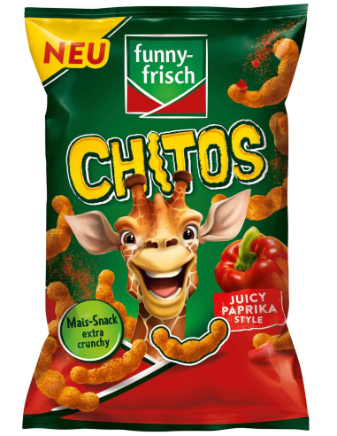 Funny-Frisch Chitos Juicy Paprika Style 16 x 80g