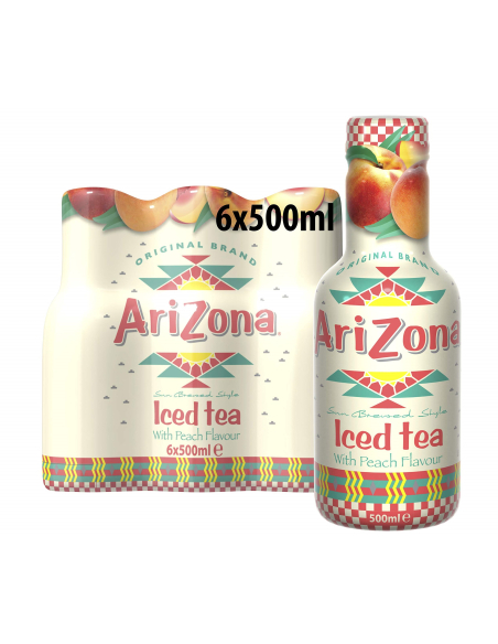 Arizona Peach 6 x 500ml DPG