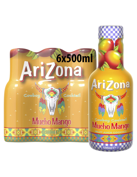 Arizona Mucho Mango 6 x 500ml DPG