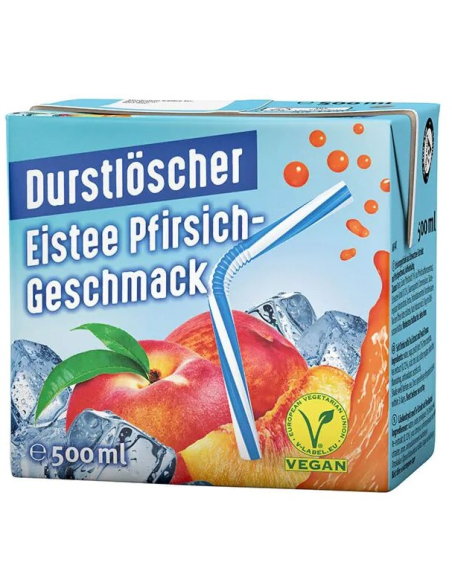 Durstlöscher Eistee Pfirsich 12 x 500ml