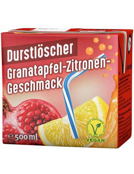 Durstlöscher Granatapfel Zitrone 12 x 500ml