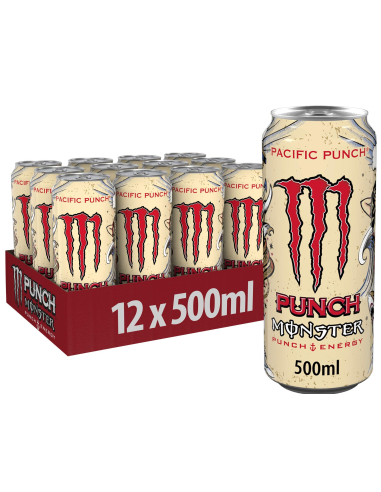 Monster Energy Pacific Punch 12 x 500ml DPG