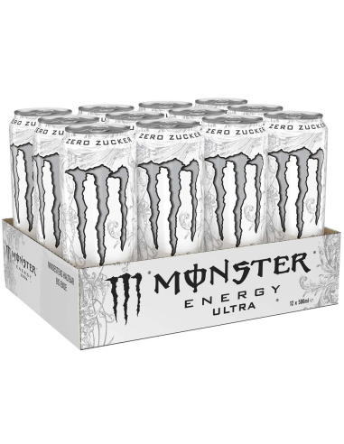 Monster Energy Ultra White Zero 12 x 500ml DPG