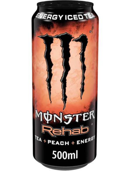 Monster Energy Rehab Peach 12 x 500ml DPG