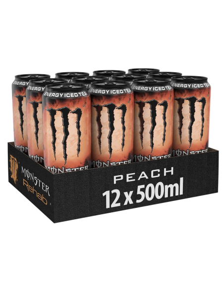 Monster Energy Rehab Peach 12 x 500ml DPG