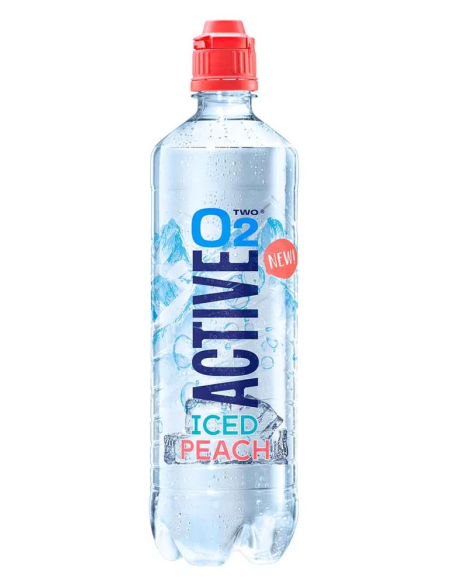 Adelholzener Active O2 Iced Peach 8 x 750ml DPG