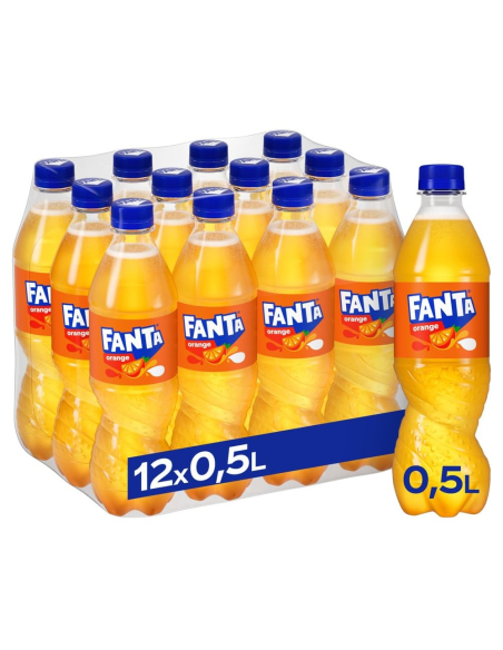 Fanta Orange 12 x 500ml PET DPG