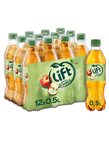 Lift Apfelschorle 12 x 500ml PET DPG