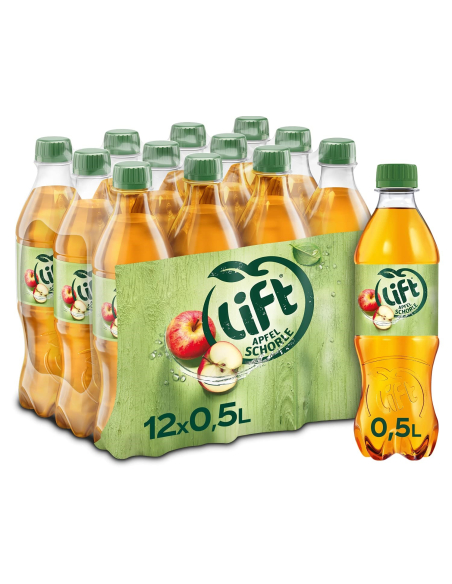Lift Apfelschorle 12 x 500ml PET DPG