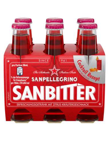 San Pellegrino Sanbitter 4 x 6er 98ml