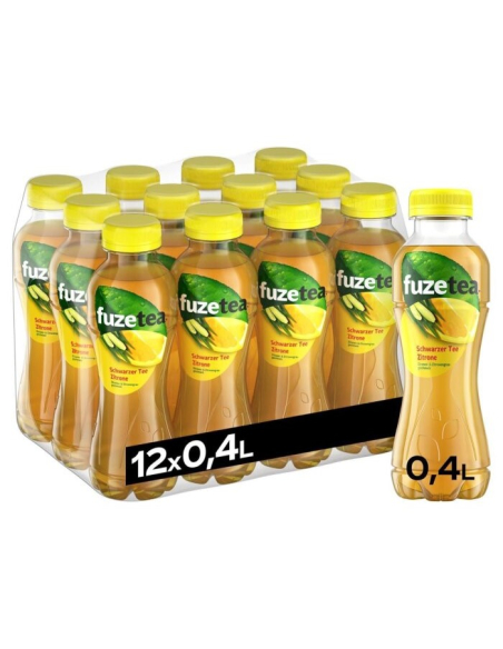 Fuze Tea Schwarzer Tee Zitrone 12 x 400ml DPG