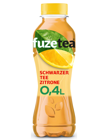 Fuze Tea Schwarzer Tee Zitrone 12 x 400ml DPG