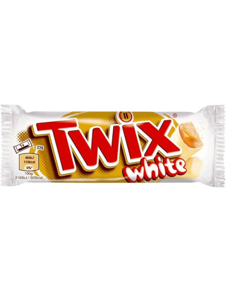 Twix White Einzelriegel 30 x 46g
