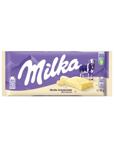 Milka Weiße Schokolade 24 x 90g