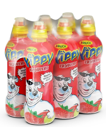 Rauch Yippy Erdbeere 6 x 330ml DPG