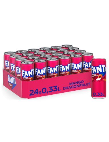 Fanta Mango Drachenfrucht  24 x 330ml DPG