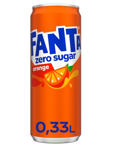 Fanta Orange Zero 24 x 330ml DPG