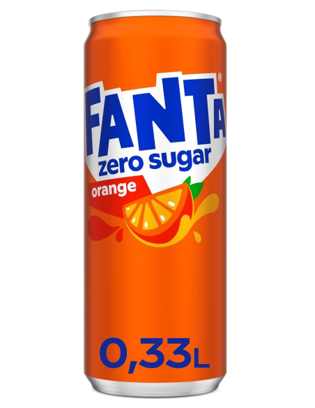 Fanta Orange Zero 24 x 330ml DPG