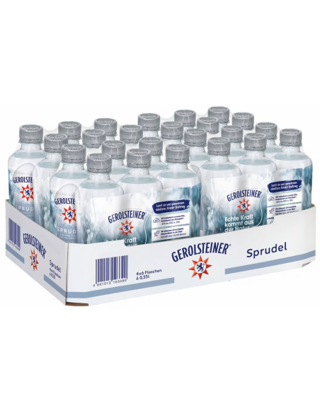 Gerolsteiner Sprudel 4 x 6er 330ml DPG
