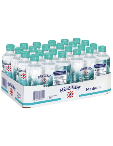 Gerolsteiner Medium 4 x 6er 330ml DPG