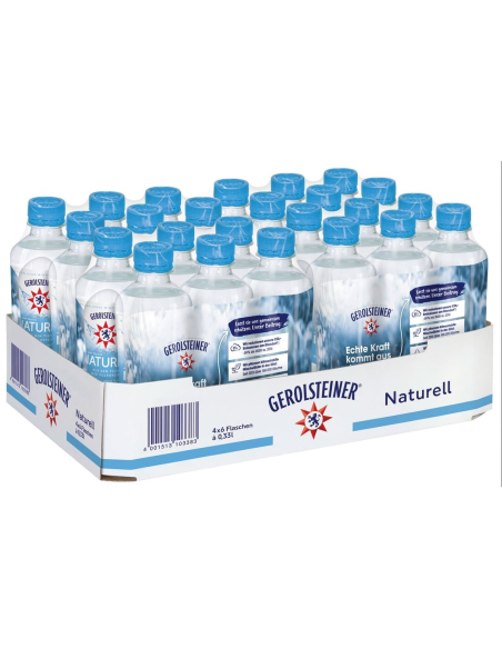 Gerolsteiner Naturell 4 x 6er 330ml DPG