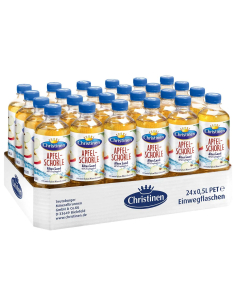 Christinen Apfelschorle 24 x 500ml DPG 2