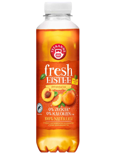 Teekanne Fresh Eistee Pfirsich 6 x 500ml DPG