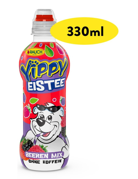 Rauch Yippy Eistee Beeren Mix 6 x 330ml DPG