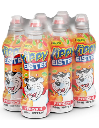 Rauch Yippy Eistee Pfirsich 6 x 330ml DPG