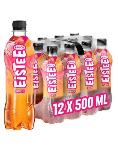 Rauch Eistee Pfirsich 12 x 500ml DPG