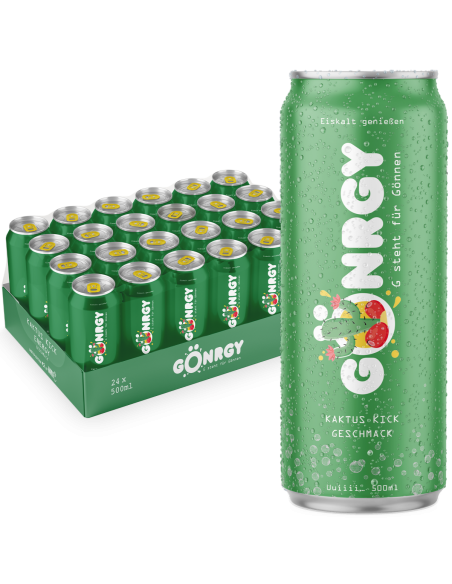 Gönrgy Kaktus Kick 24 x 500ml DPG