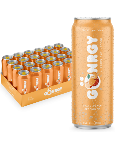 Gönrgy White Peach 24 x 500ml DPG