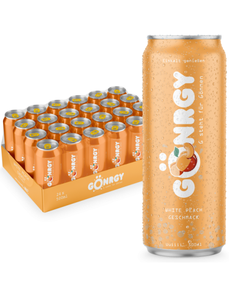 Gönrgy White Peach 24 x 500ml DPG